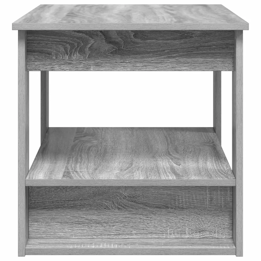 Table basse Gris Sonoma 72 x 50 x 50 cm Bois d'ingénierie - 6