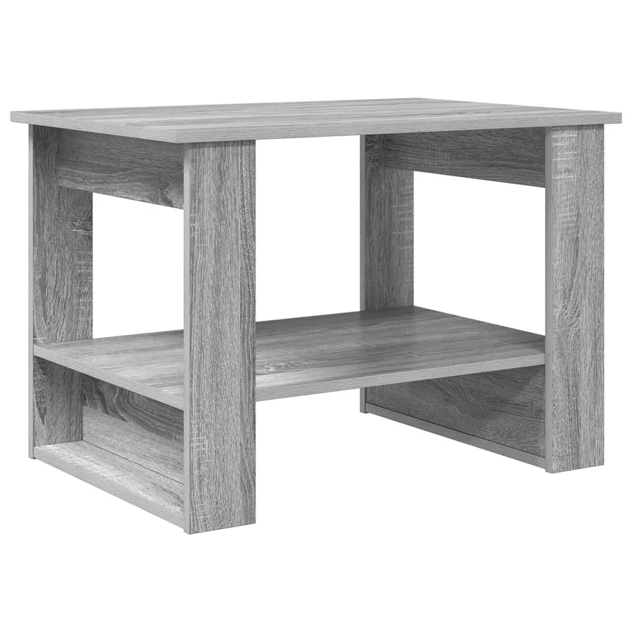 Table basse Gris Sonoma 72 x 50 x 50 cm Bois d'ingénierie - 7
