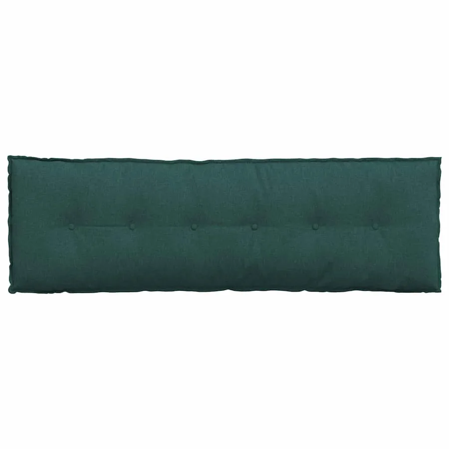 Coussin de Dos Vert foncé 160 x 19 x 50 cm tissu - 6