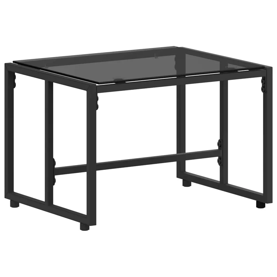 Ensembles de meubles 3 pcs Noir et blanc crème Rotin - 5