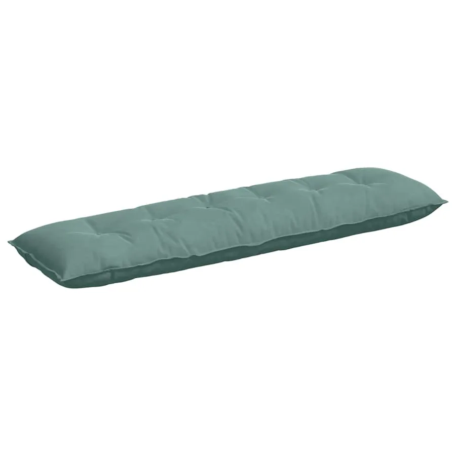 Coussin de Dos Vert Mer 180 x 50 cm Tissu en velours côtelé - 2