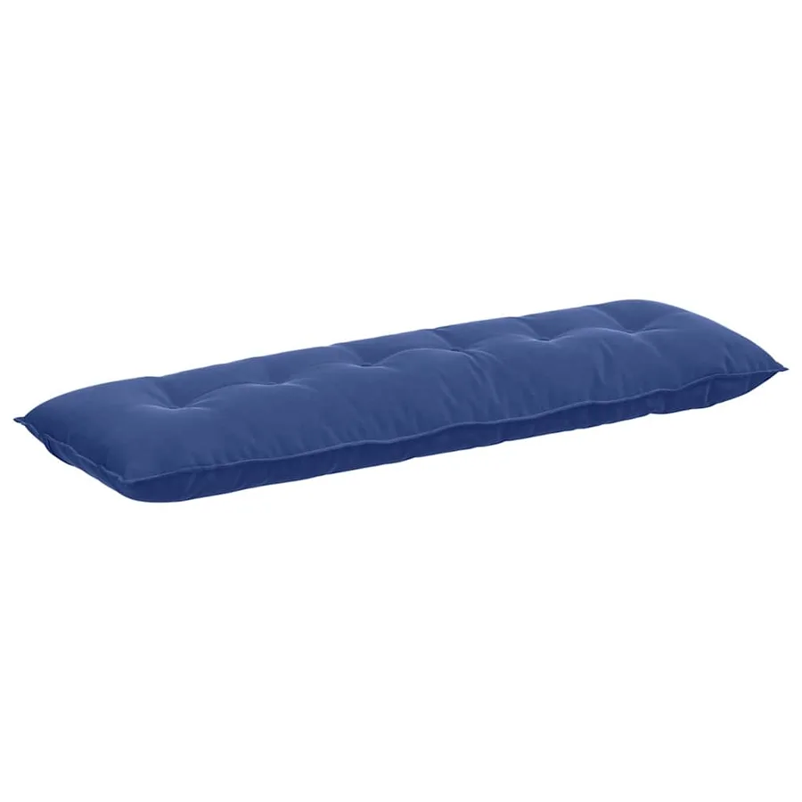 Coussin de Dos Bleu police 160 x 50 cm Tissu en velours côtelé - 2