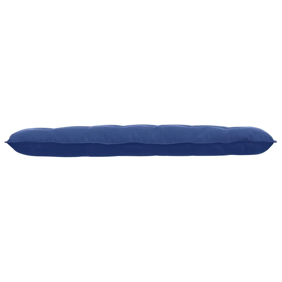 Coussin de Dos Bleu police 160 x 50 cm Tissu en velours côtelé - 5