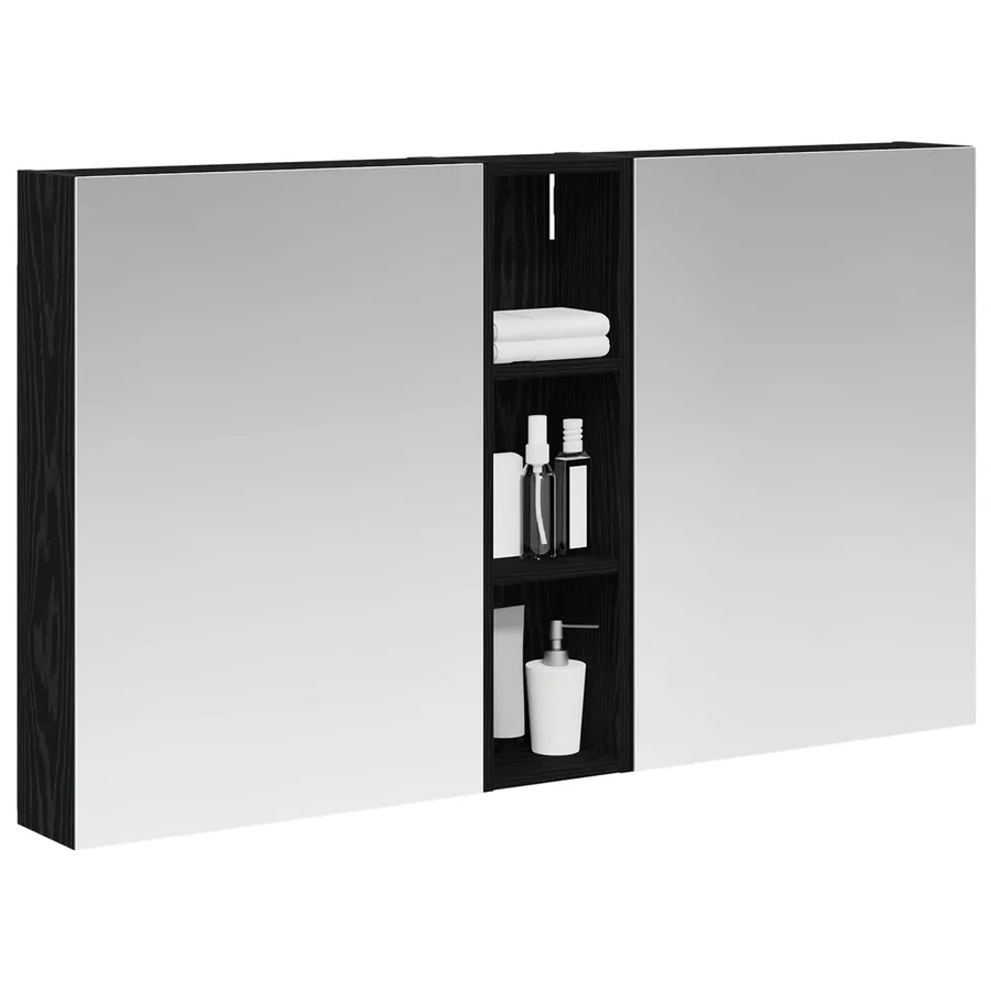 Ensemble de Meubles de Salle de Bain 3 pcs 120 x 14,5 x 70 cm - 3