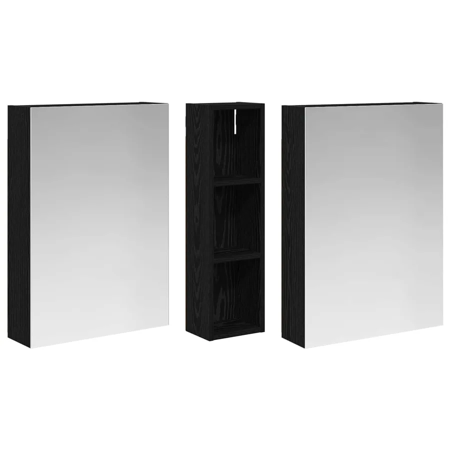 Ensemble de Meubles de Salle de Bain 3 pcs 120 x 14,5 x 70 cm - 5