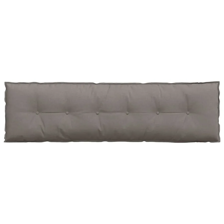 Coussin de Dos Taupe 180 x 19 x 50 cm tissu - 6