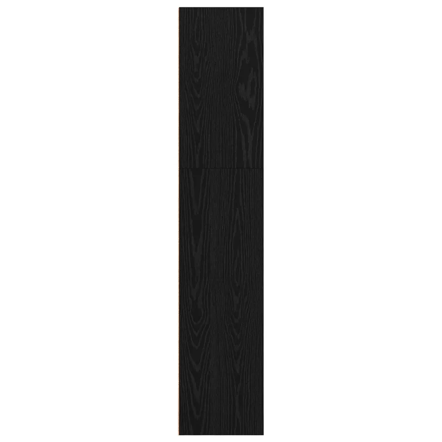 Bibliothèque autoportante Chêne noir 80 x 30 x 152 cm - 5