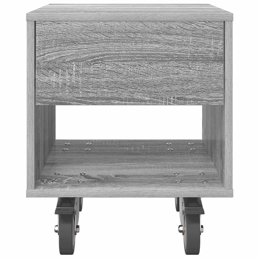 Table de chevet 2 pcs Gris Sonoma 40,5 x 40 x 48 cm - 7