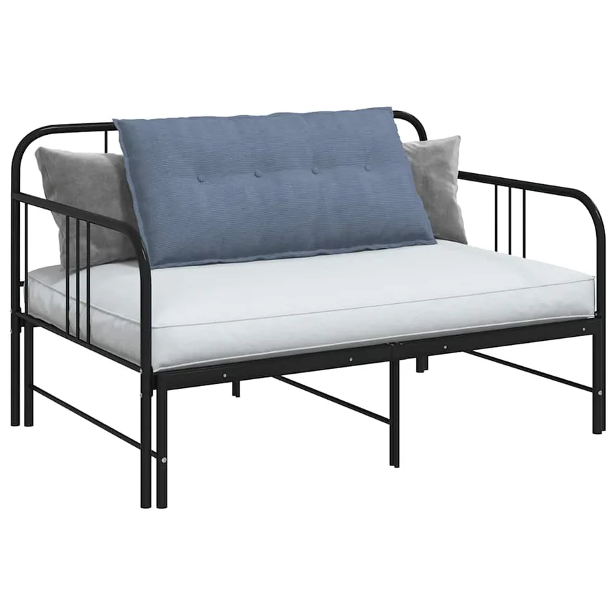 Coussin de Dos Bleu 100 x 50 cm Tissu en velours côtelé - 3