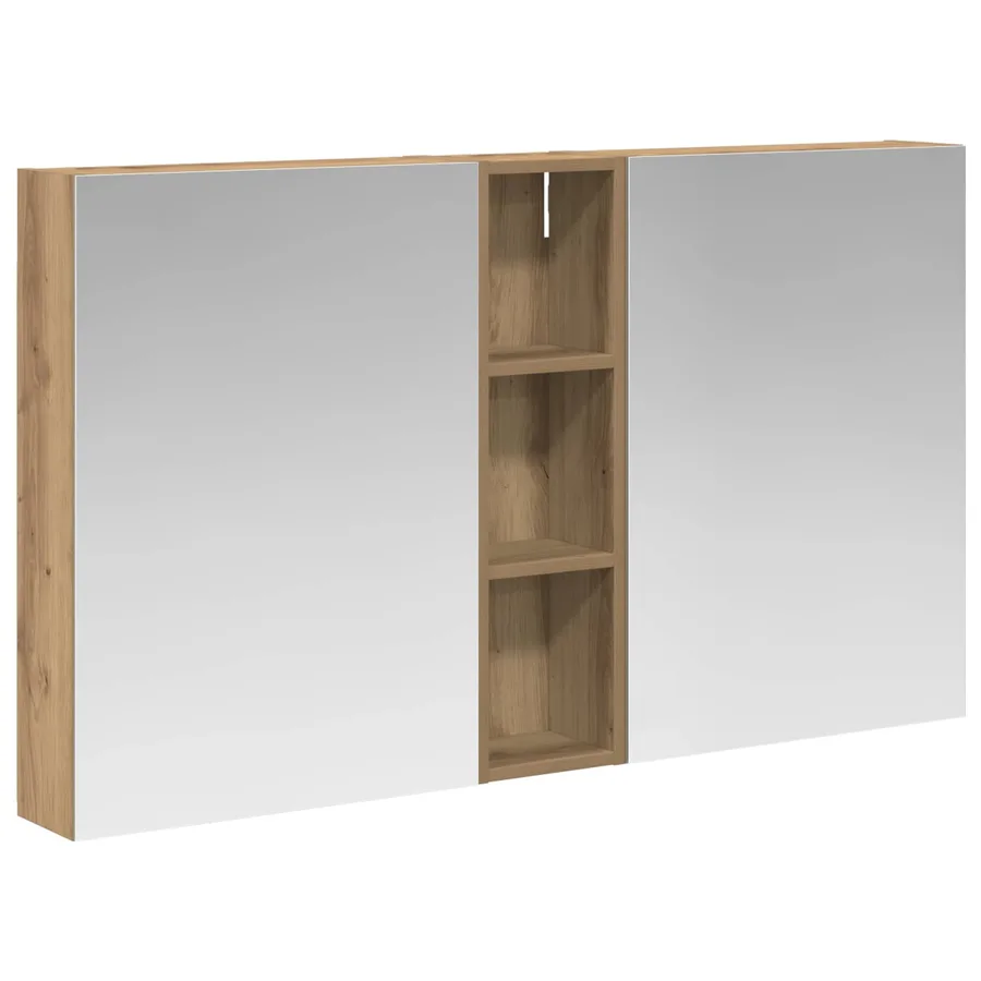 Ensemble de Meubles de Salle de Bain 3 pc 120 x 14,5 x 70 cm - 2