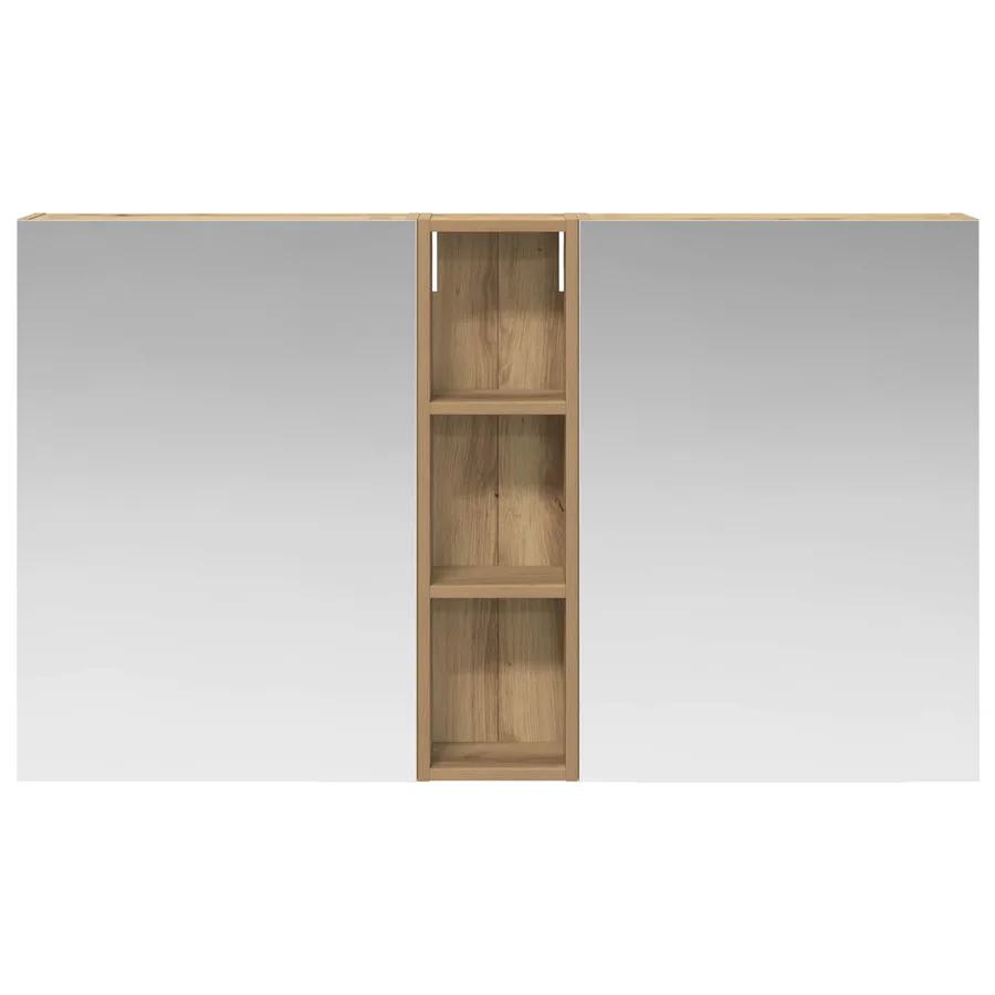 Ensemble de Meubles de Salle de Bain 3 pc 120 x 14,5 x 70 cm - 6