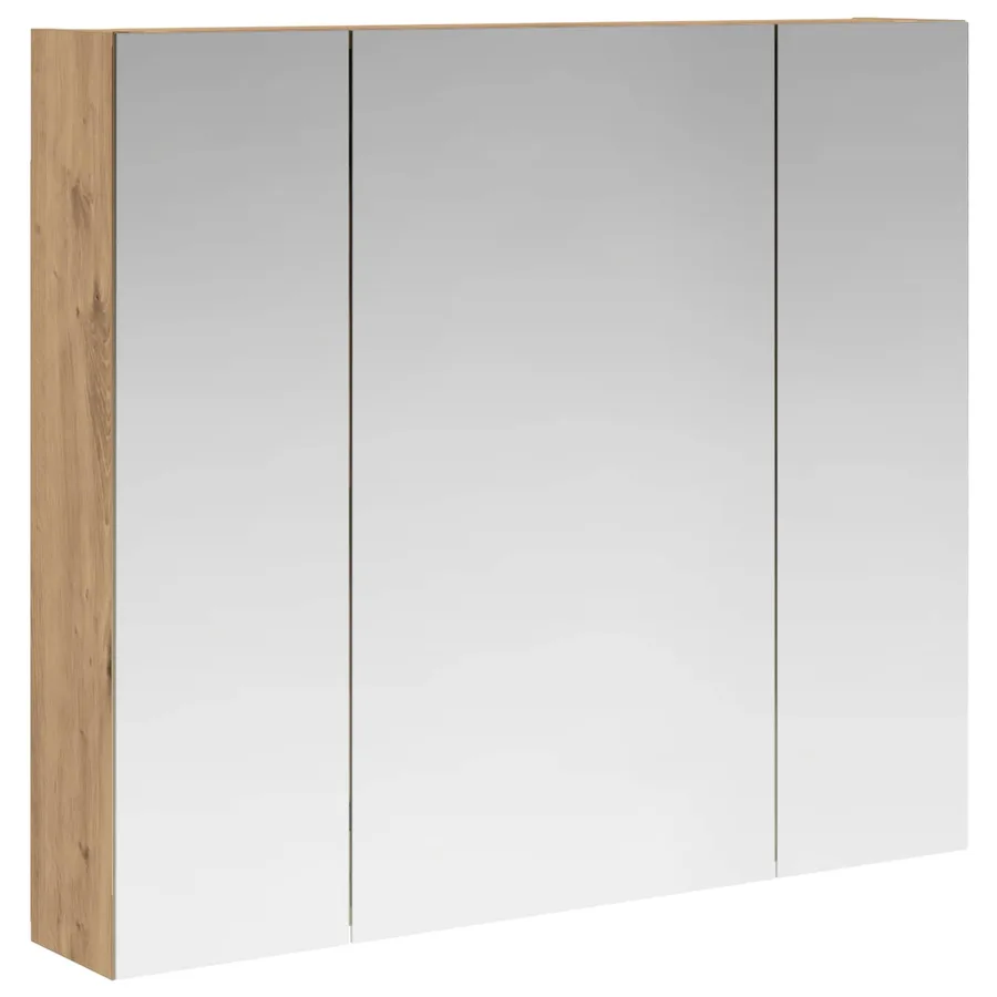 Armoire Miroir de Salle de Bain Chêne artisan 80 x 14.5 x 70 cm - 2