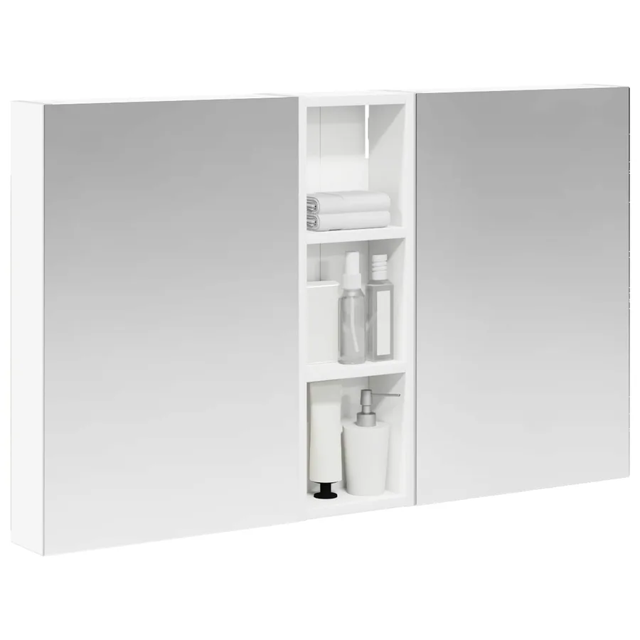 Ensemble de Meubles de Salle de Bain 3 pcs 100 x 10,5 x 60,5 cm - 3