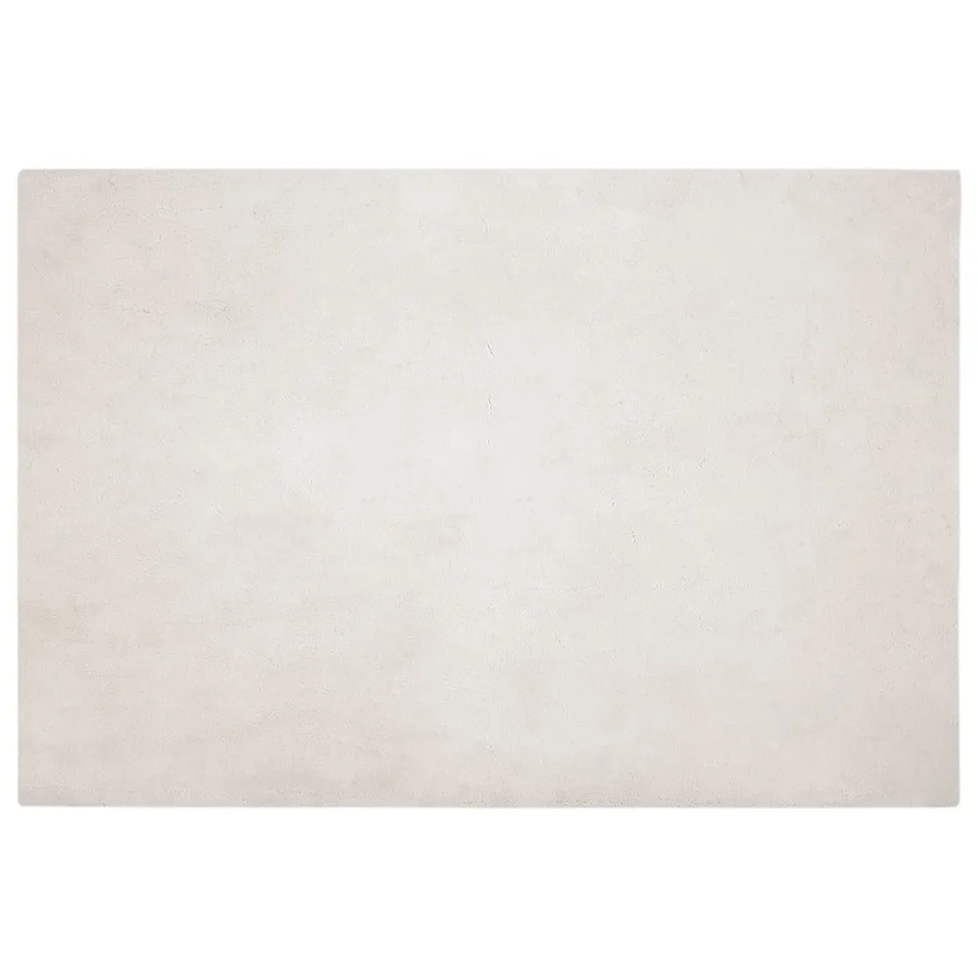 Tapis antidérapant en fausse de lapin OLITE Beige 160 x 230 cm - 2