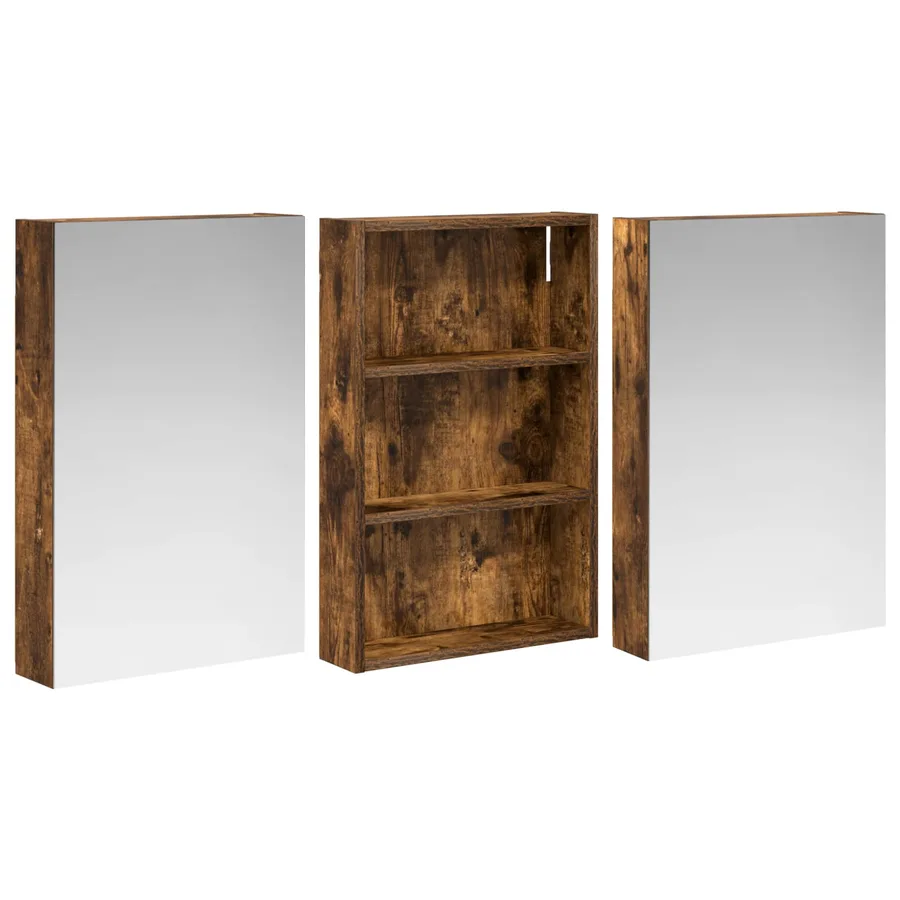 Ensemble de Meubles de Salle de Bain 3 pcs 120 x 10,5 x 60,5 cm - 5