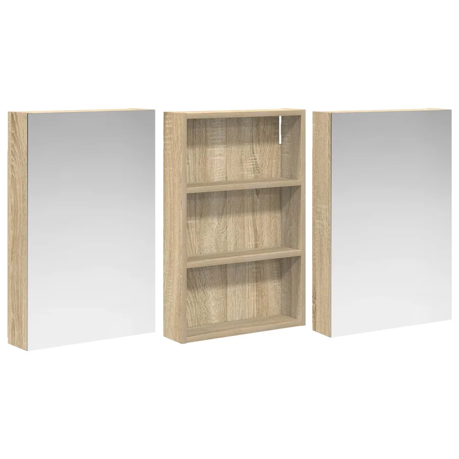 Ensemble de Meubles de Salle de Bain 3 pcs 120 x 10,5 x 60,5 cm - 5