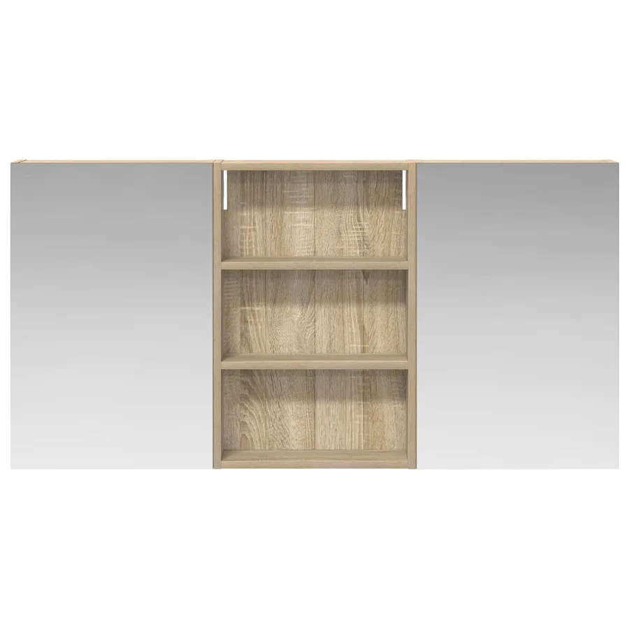 Ensemble de Meubles de Salle de Bain 3 pcs 120 x 10,5 x 60,5 cm - 6