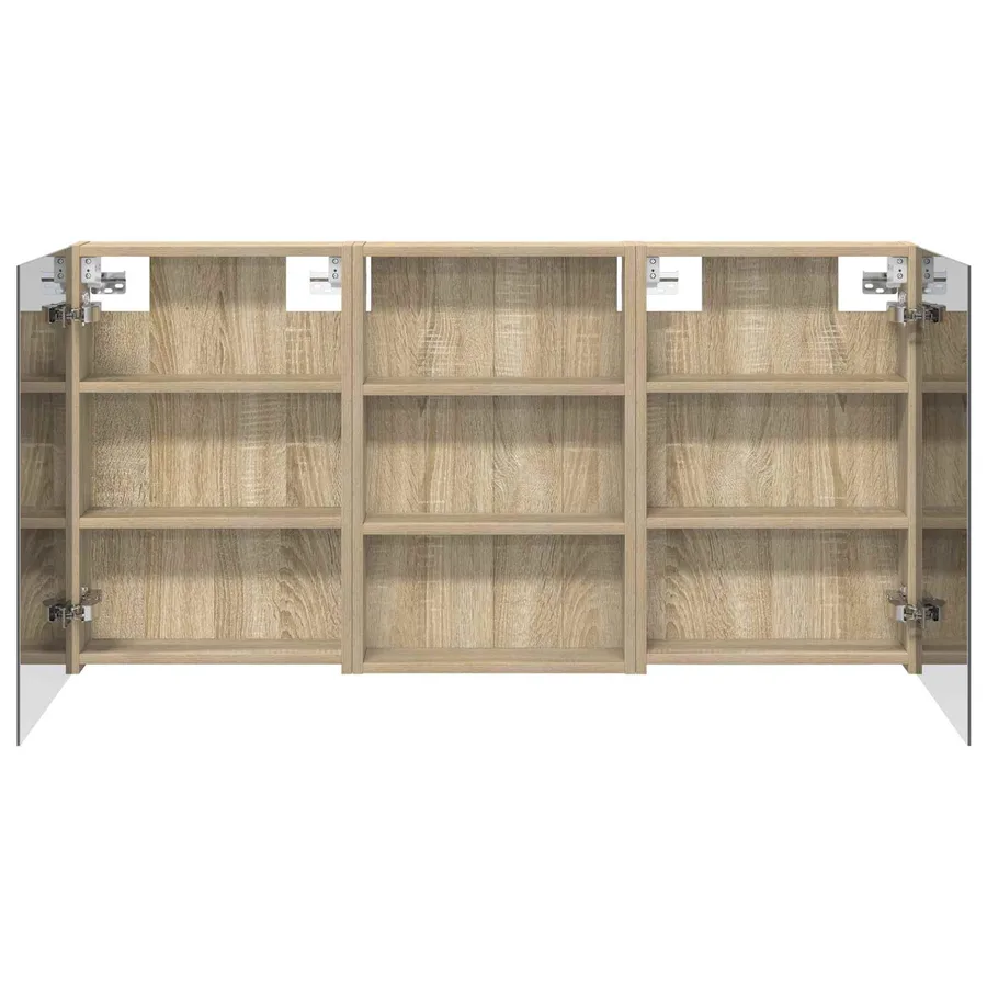 Ensemble de Meubles de Salle de Bain 3 pcs 120 x 10,5 x 60,5 cm - 7