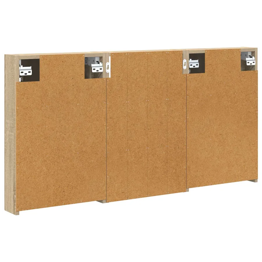 Ensemble de Meubles de Salle de Bain 3 pcs 120 x 10,5 x 60,5 cm - 9