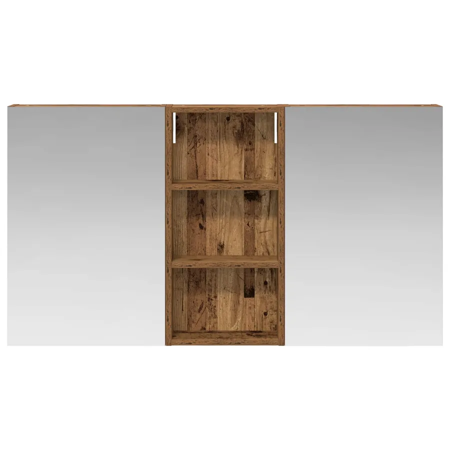 Ensemble de Meubles de Salle de Bain 3 pcs 110 x 10,5 x 60,5 cm - 6