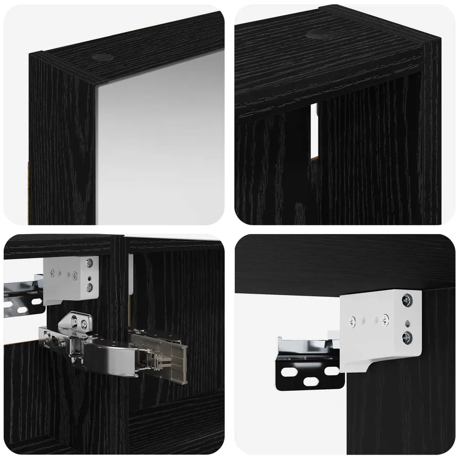Ensemble de Meubles de Salle de Bain 3 pcs 110 x 10,5 x 60,5 cm - 10