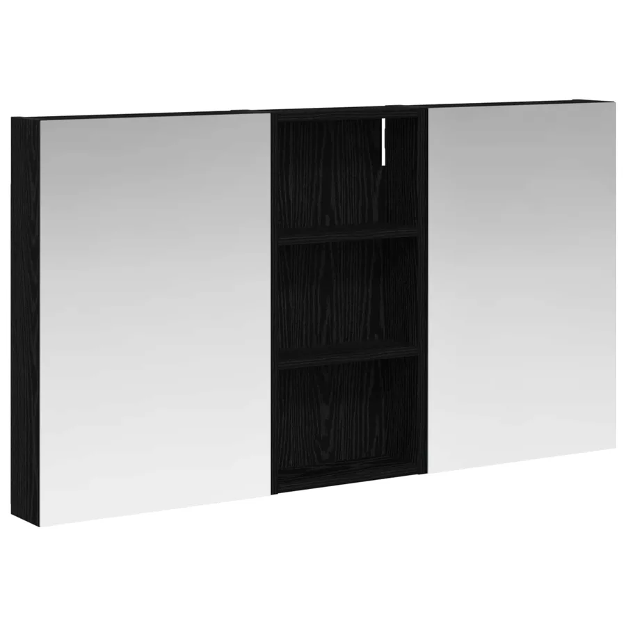 Ensemble de Meubles de Salle de Bain 3 pcs 110 x 10,5 x 60,5 cm - 2