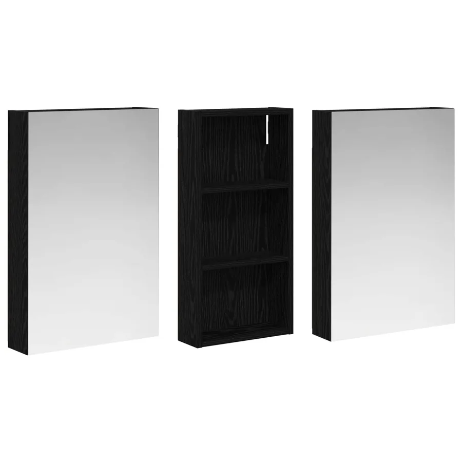 Ensemble de Meubles de Salle de Bain 3 pcs 110 x 10,5 x 60,5 cm - 5
