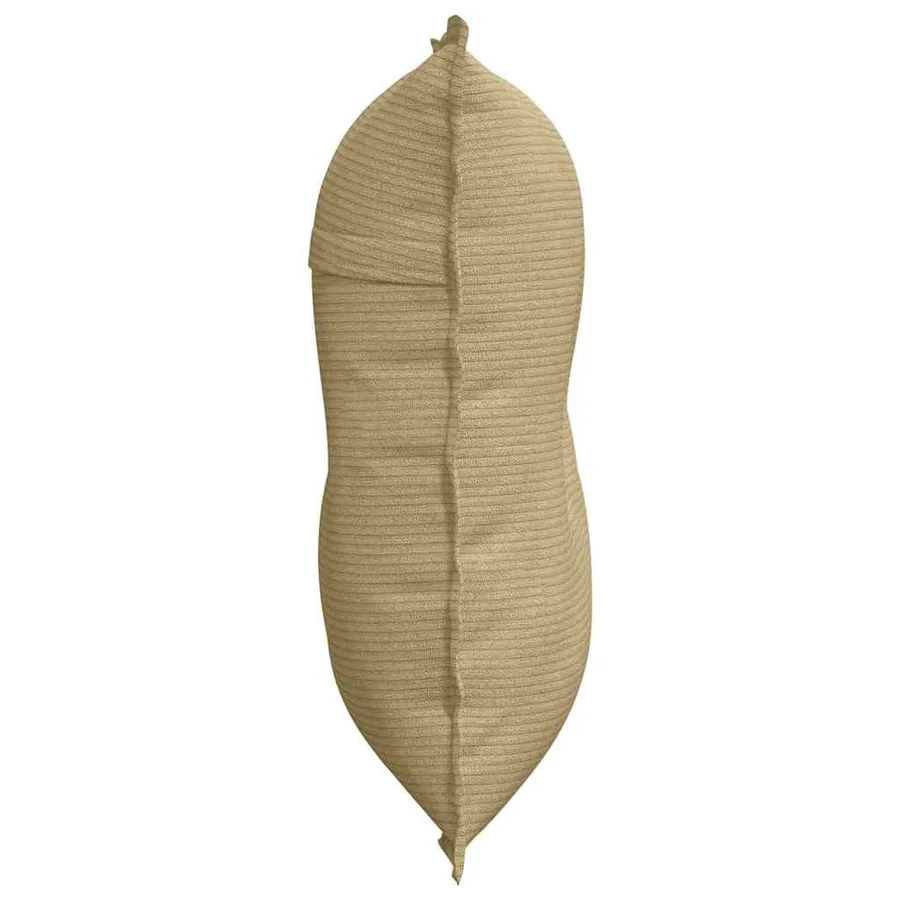 Coussin de Dos Vert gris 80 x 50 cm Tissu en velours côtelé - 6