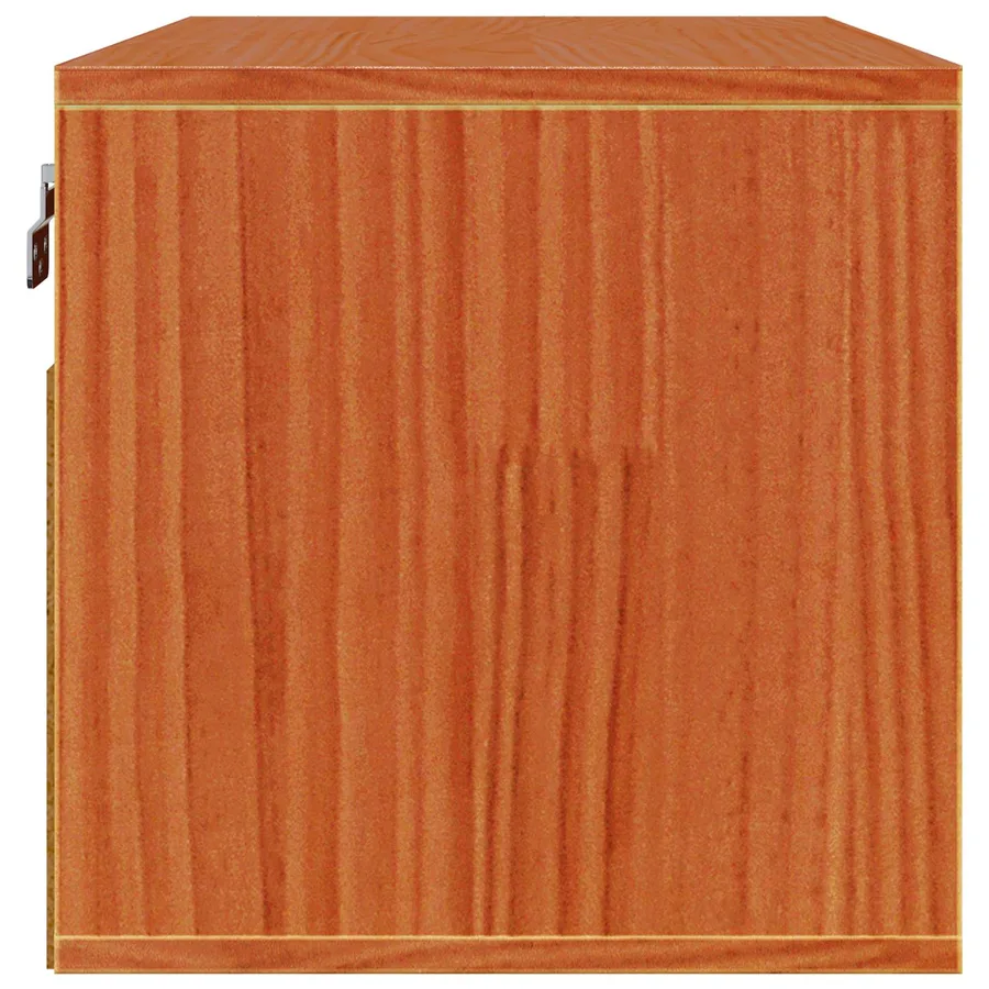 Meuble mural Cire marron 60 x 30 x 30 cm Bois de pin massif - 7