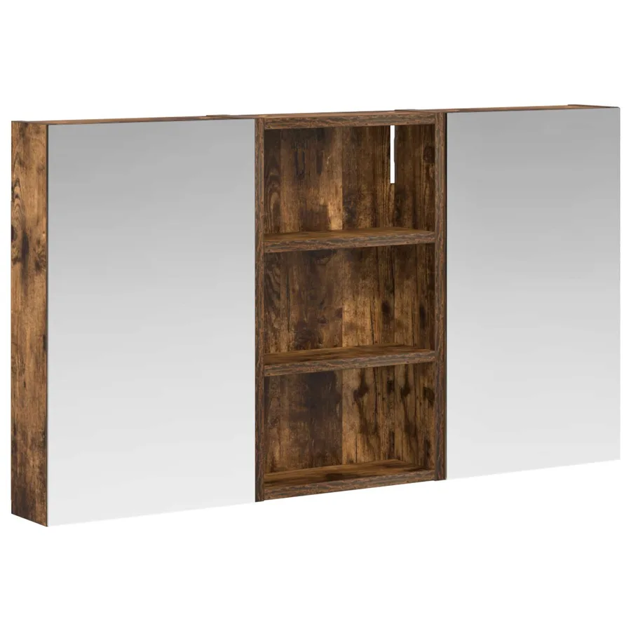 Ensemble de Meubles de Salle de Bain 3 pcs 90 x 10,5 x 50 cm - 2