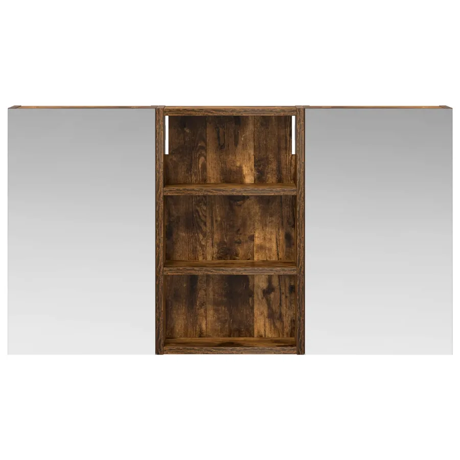 Ensemble de Meubles de Salle de Bain 3 pcs 90 x 10,5 x 50 cm - 6