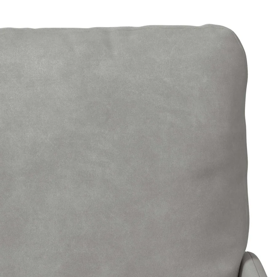 Ensembles de canapés 3 pcs Gris clair 115 x 56 x 80 cm - 9