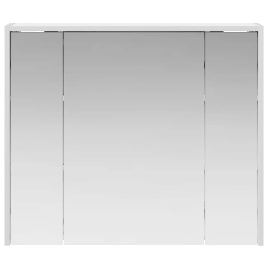 Armoire Miroir de Salle de Bain Blanc 73,5 x 16 x 62,5 cm - 5