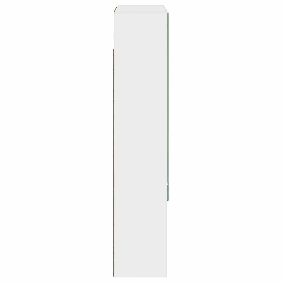 Armoire Miroir de Salle de Bain Blanc 50 x 14,5 x 70 cm - 7