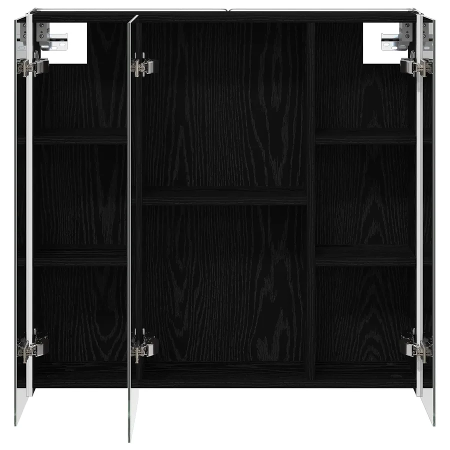 Armoire Miroir de Salle de Bain Chêne noir 73.5 x 15.5 x 70 cm - 7
