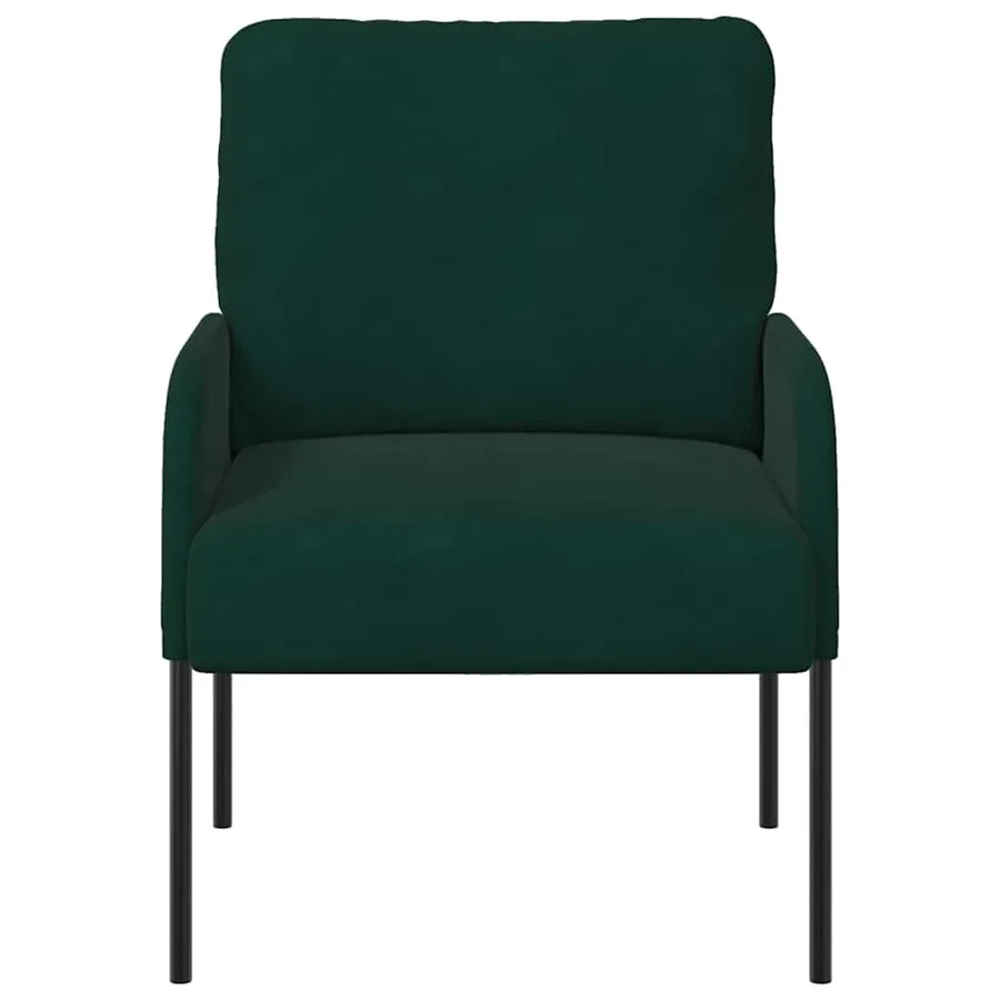 Canapés avec coussin 55cm Vert foncé Contreplaqué - 4