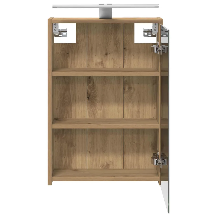 Armoire Miroir de Salle de Bain Chêne artisan 43 x 16 x 62.5 cm - 7