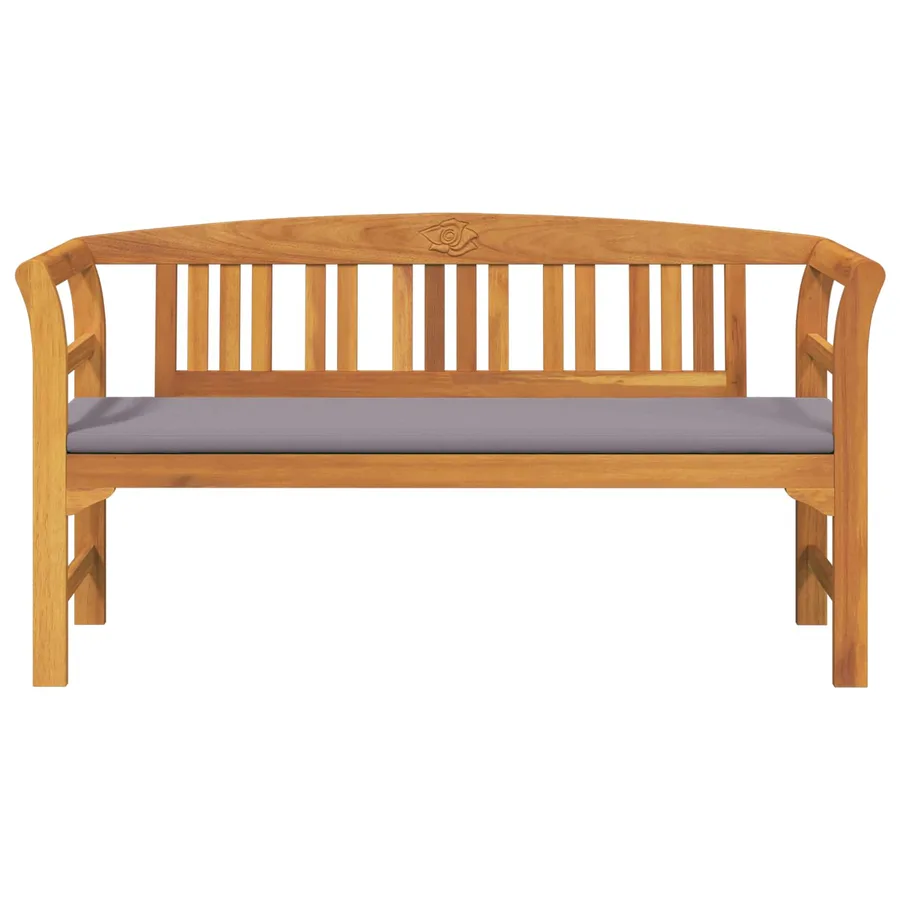 Banc rose Naturel 157 x 46 x 82,5 cm Bois d'Acacia Massif - 4