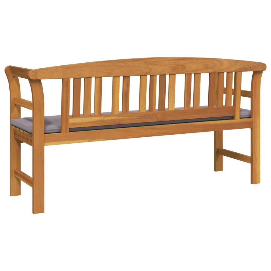 Banc rose Naturel 157 x 46 x 82,5 cm Bois d'Acacia Massif - 6