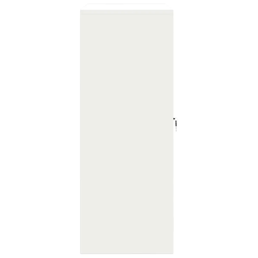 Armoire de rangement Blanc 90 x 40 x 105 cm Acier - 7