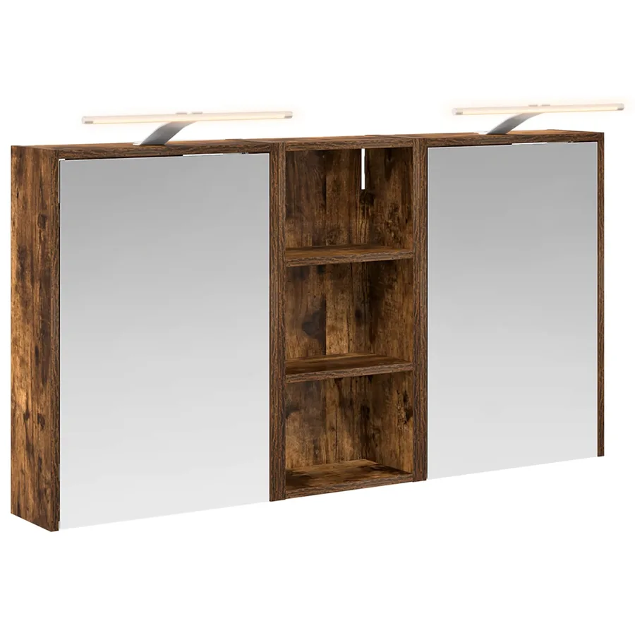 Ensemble de Meubles de Salle de Bain 3 pcs 116 x 16 x 62,5 cm - 2