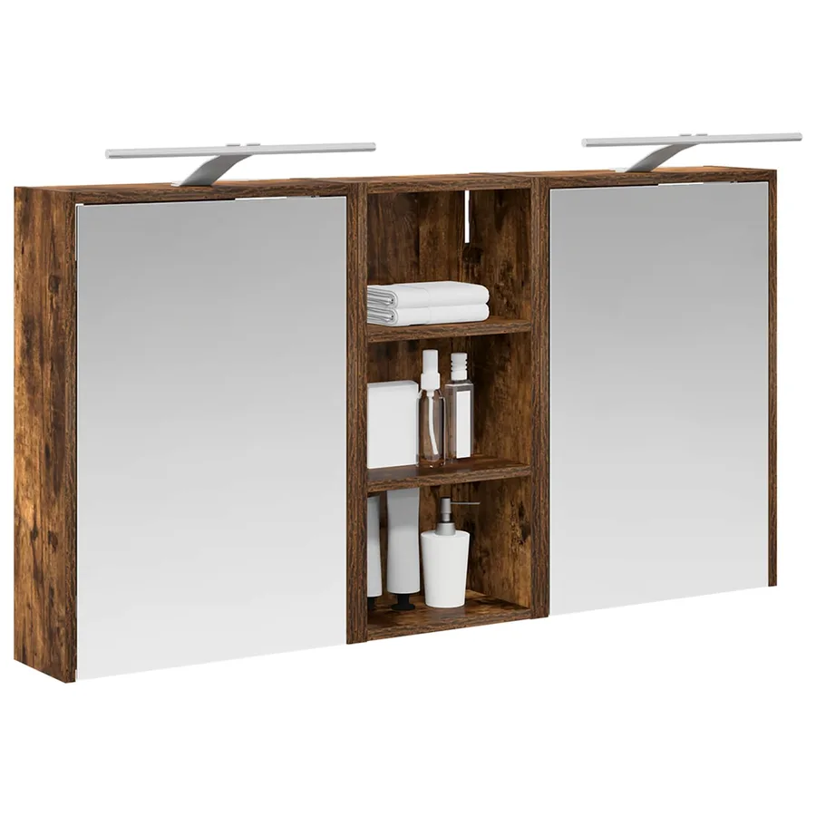 Ensemble de Meubles de Salle de Bain 3 pcs 116 x 16 x 62,5 cm - 3