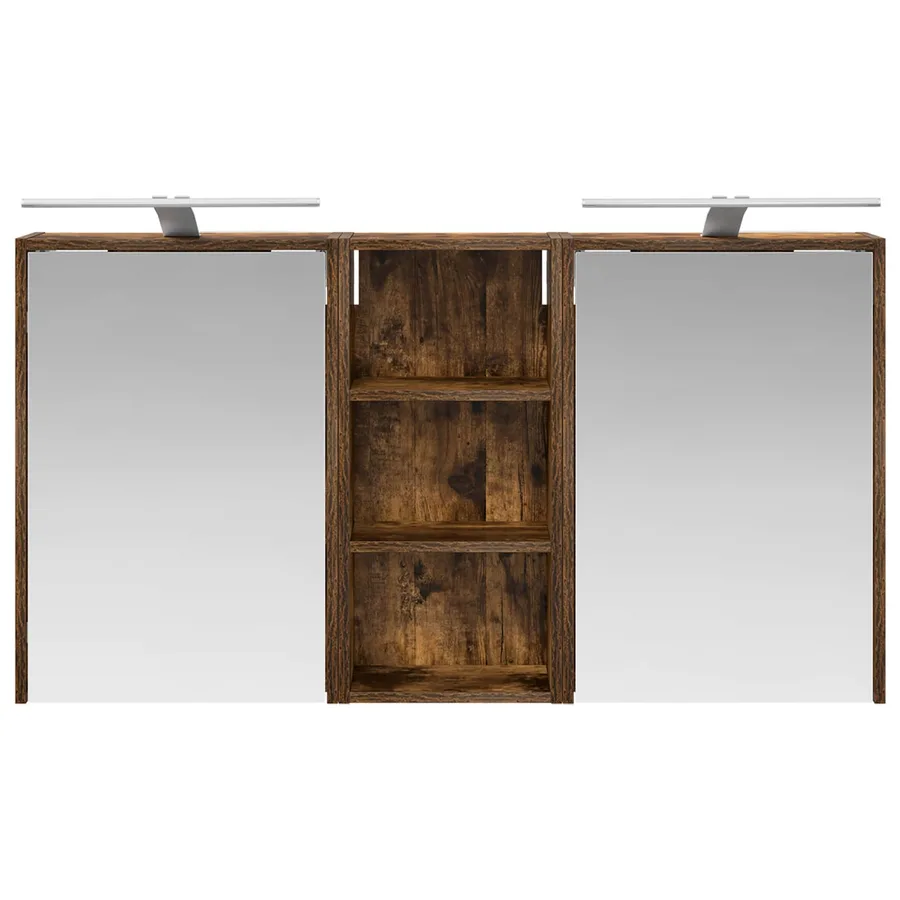 Ensemble de Meubles de Salle de Bain 3 pcs 116 x 16 x 62,5 cm - 6