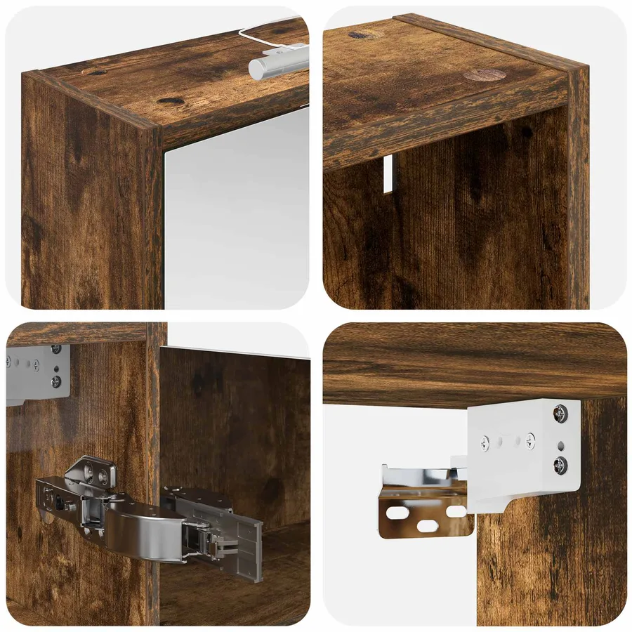 Ensemble de Meubles de Salle de Bain 3 pcs 116 x 16 x 62,5 cm - 8