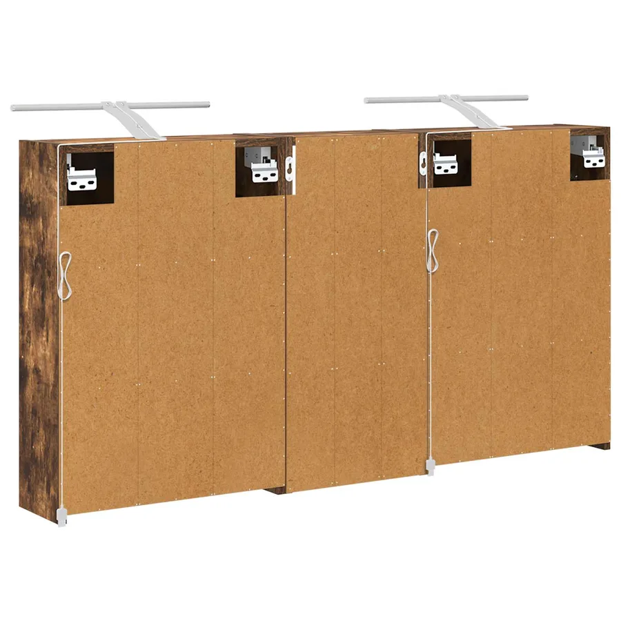 Ensemble de Meubles de Salle de Bain 3 pcs 116 x 16 x 62,5 cm - 9
