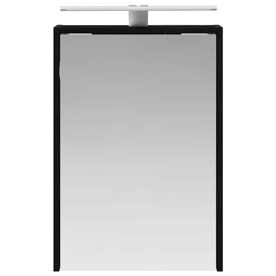 Armoire Miroir de Salle de Bain Chêne noir 43 x 16 x 62.5 cm - 6