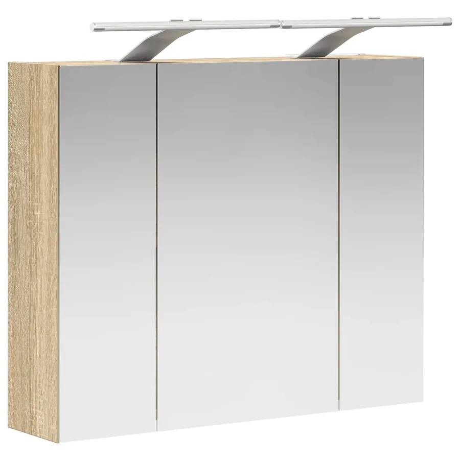 Armoire Miroir de Salle de Bain Chêne Sonoma 60 x 14,5 x 50 cm - 5