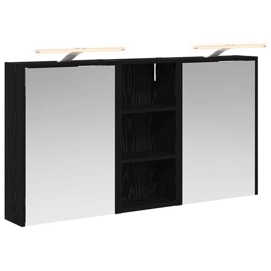 Ensemble de Meubles de Salle de Bain 3 pcs 116 x 16 x 62,5 cm - 2