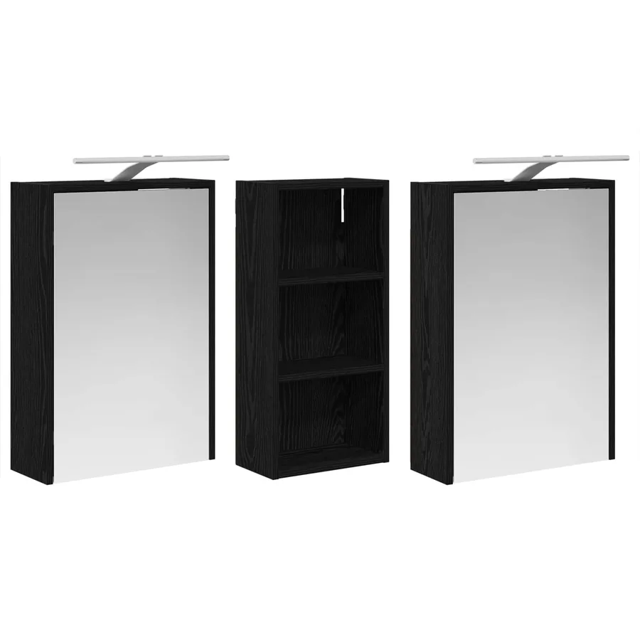 Ensemble de Meubles de Salle de Bain 3 pcs 116 x 16 x 62,5 cm - 5