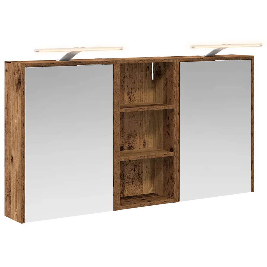 Ensemble de Meubles de Salle de Bain 3 pcs 116 x 16 x 62,5 cm - 2